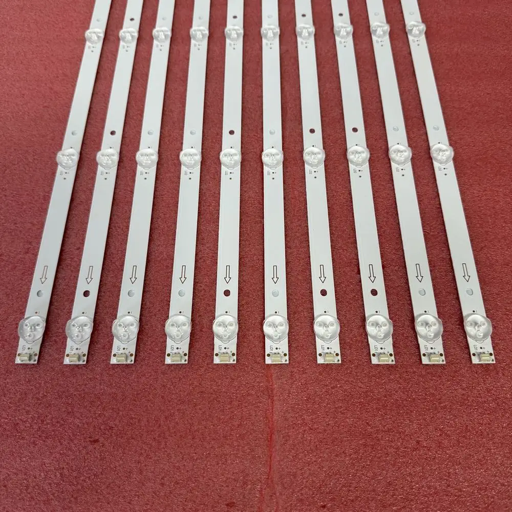 Full LED Backlight Strip Bar 5LED For 55D3B5CX55214 TV 55 TD SISTEM K55DLJ10US 55LU1204 VHIX 55U169MSY NWX 55U169TSY