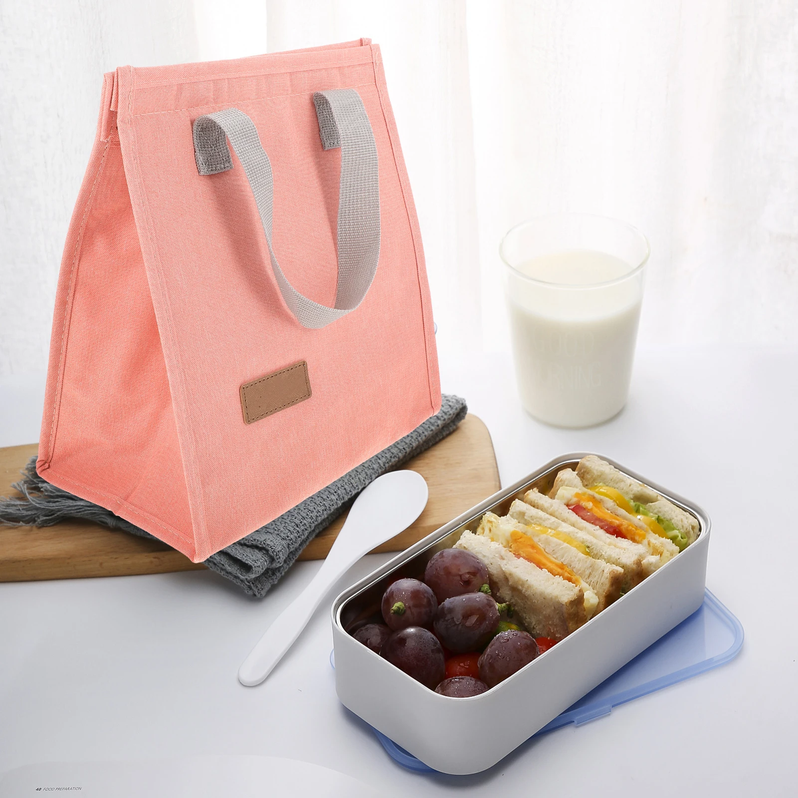 

Bento Bag Insulation Lightweight Portable Lunch Boxes Household Cooler Outdoor Carrier Picnic Food Multi function Thermal Bag H