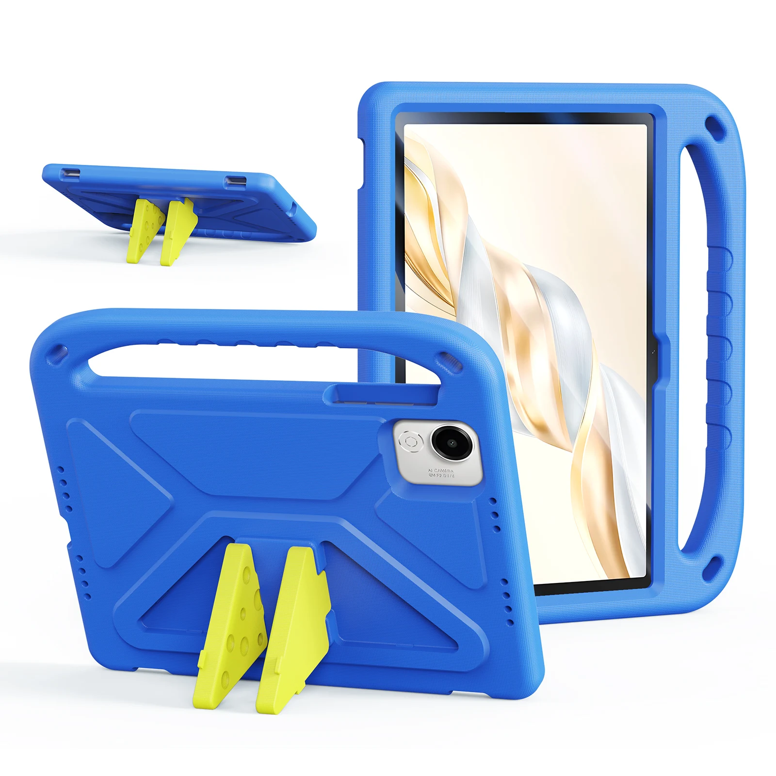 

For Honor Pad X9 / Honor Pad X9a Tablet Case with Kickstand DUX DUCIS Puff Series EVA Kids Shockproof Cover - Blue