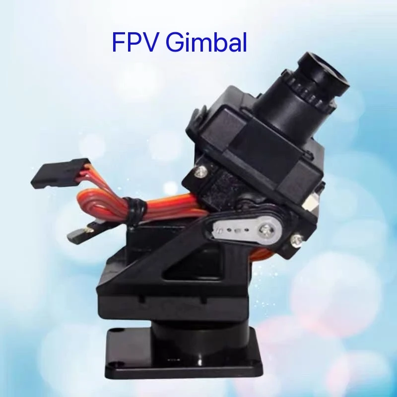 SG/MG90s Servo Gimbal Dual-Axis Ultrasonic FPV Camera Smart Car Mount for Graduation Project Competition