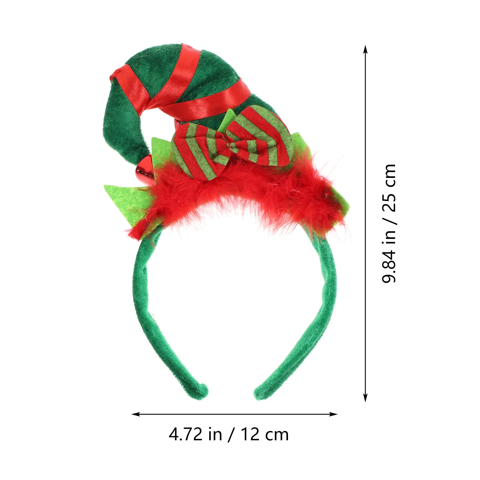

2pcs Headband Kids Christmas Hat Headband Lightweight Party Costume Cosplay Accessory Halloween Headdress Hair Styling Tool