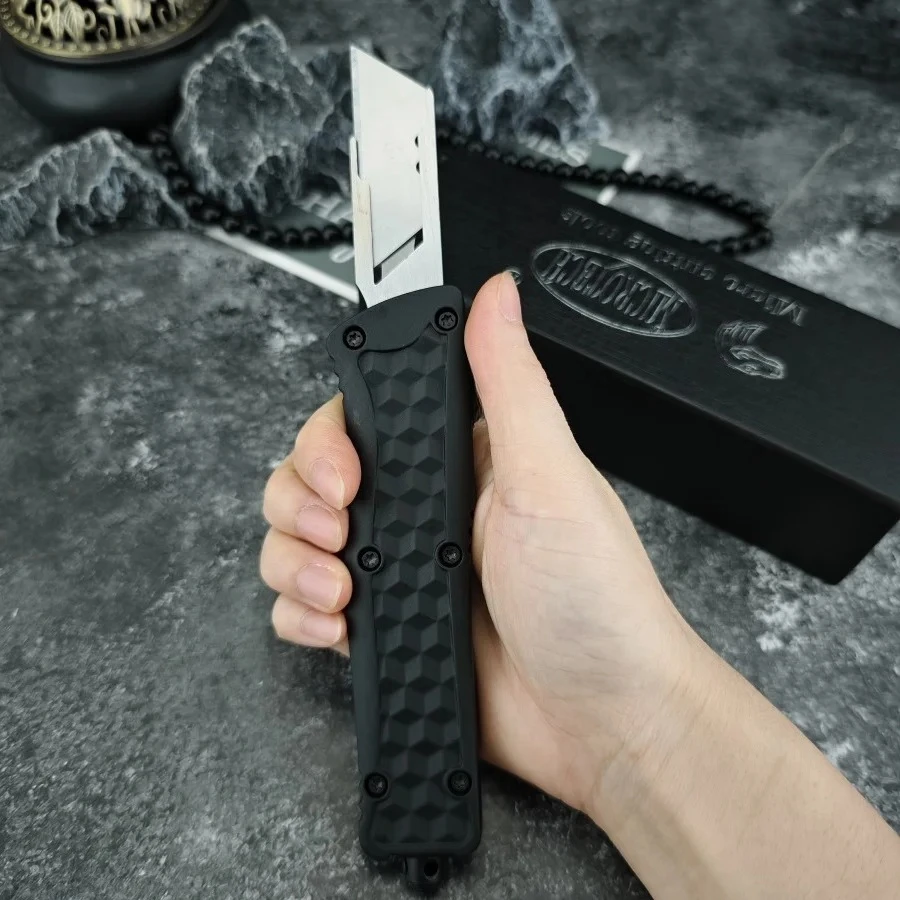 

Multi-functional Folding Knife 440C Blade Zinc Alloy Handle Outdoor Camping and Hiking EDC Practical Tool Men's Gift