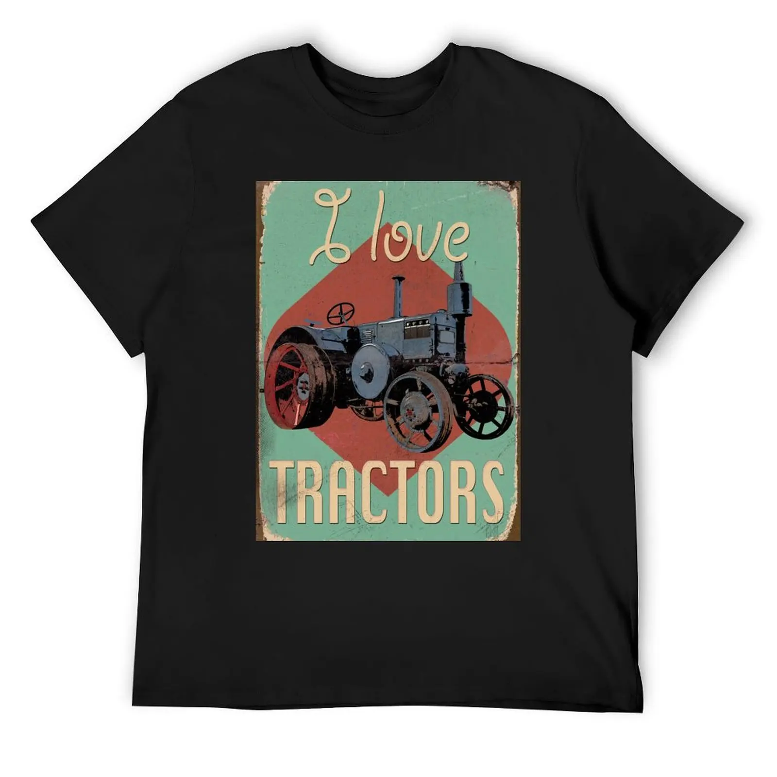 

BoolerooTractorT48_01a T-Shirt cute clothes quick drying custom t shirt vintage mens graphic t-shirts hip hop