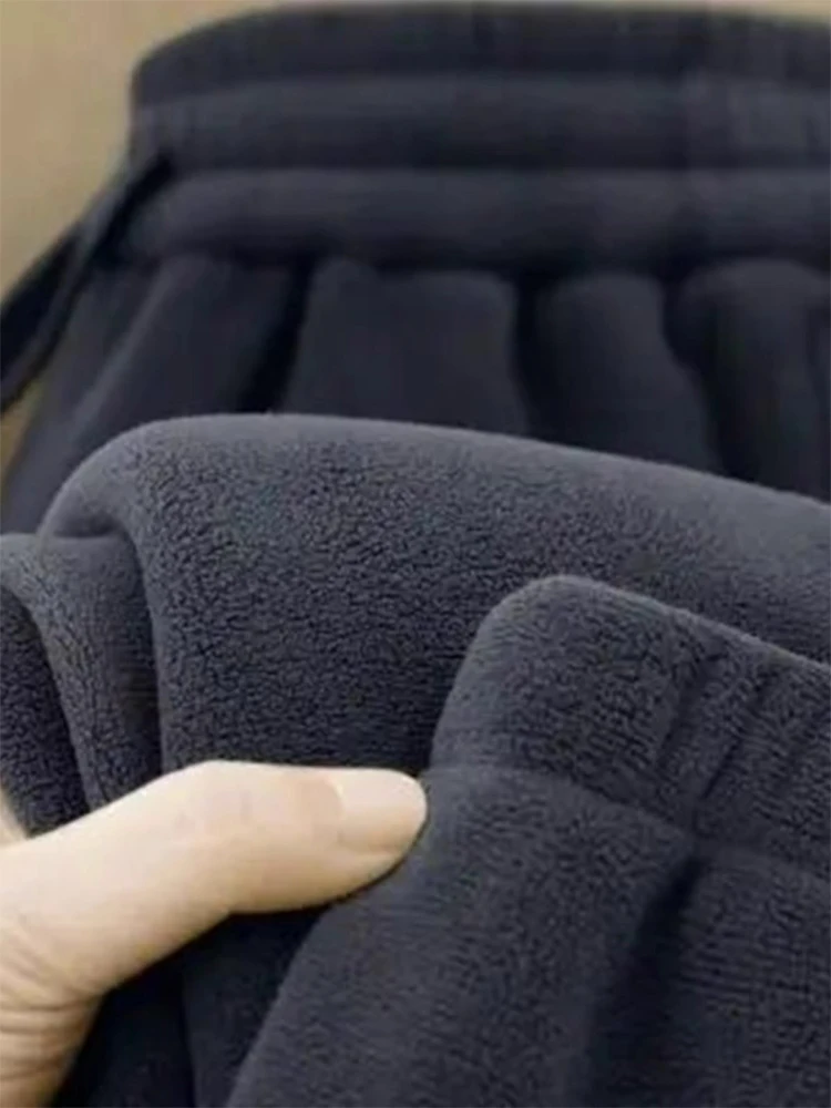 

Double-Sided Fce Lined Thiened Loose Winter Sports Casual Pants for Men And Women Warm Breathable Sweatpants