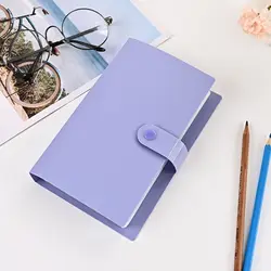 Álbum de colección de billetes de gran capacidad, libro de almacenamiento de bolsillo impermeable a prueba de polvo, hoja interior, estilo coreano, 100