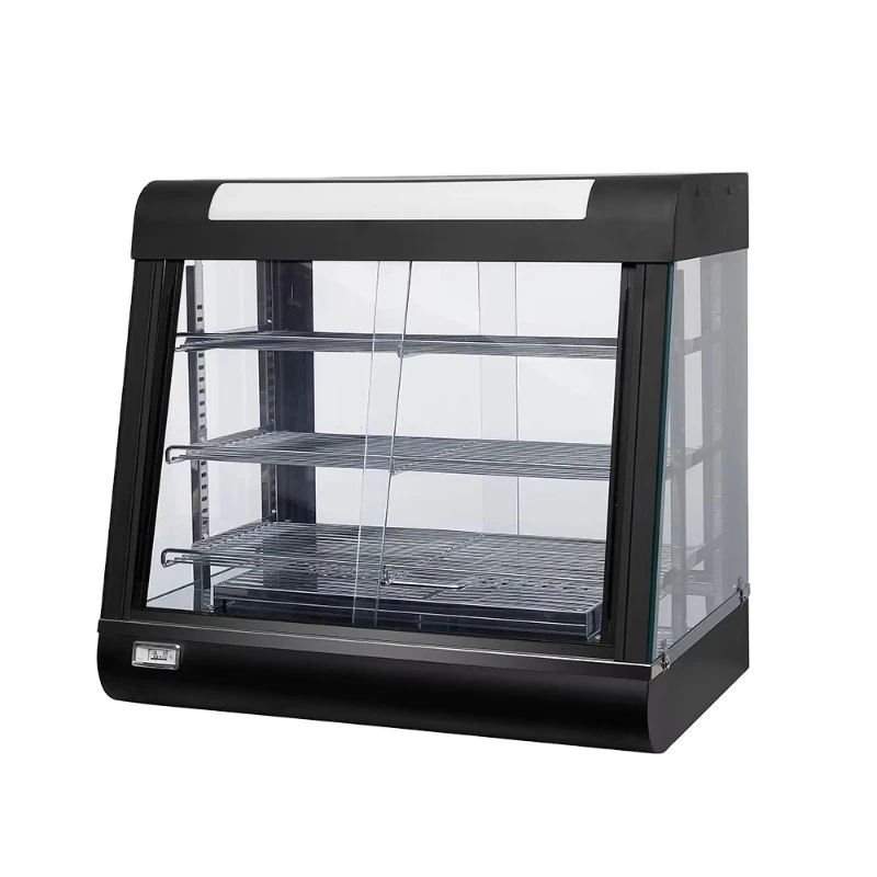 Commercial Machine Food Warmer for Catering Electric Food Warmer Set Tempered and Curved Glasses Around