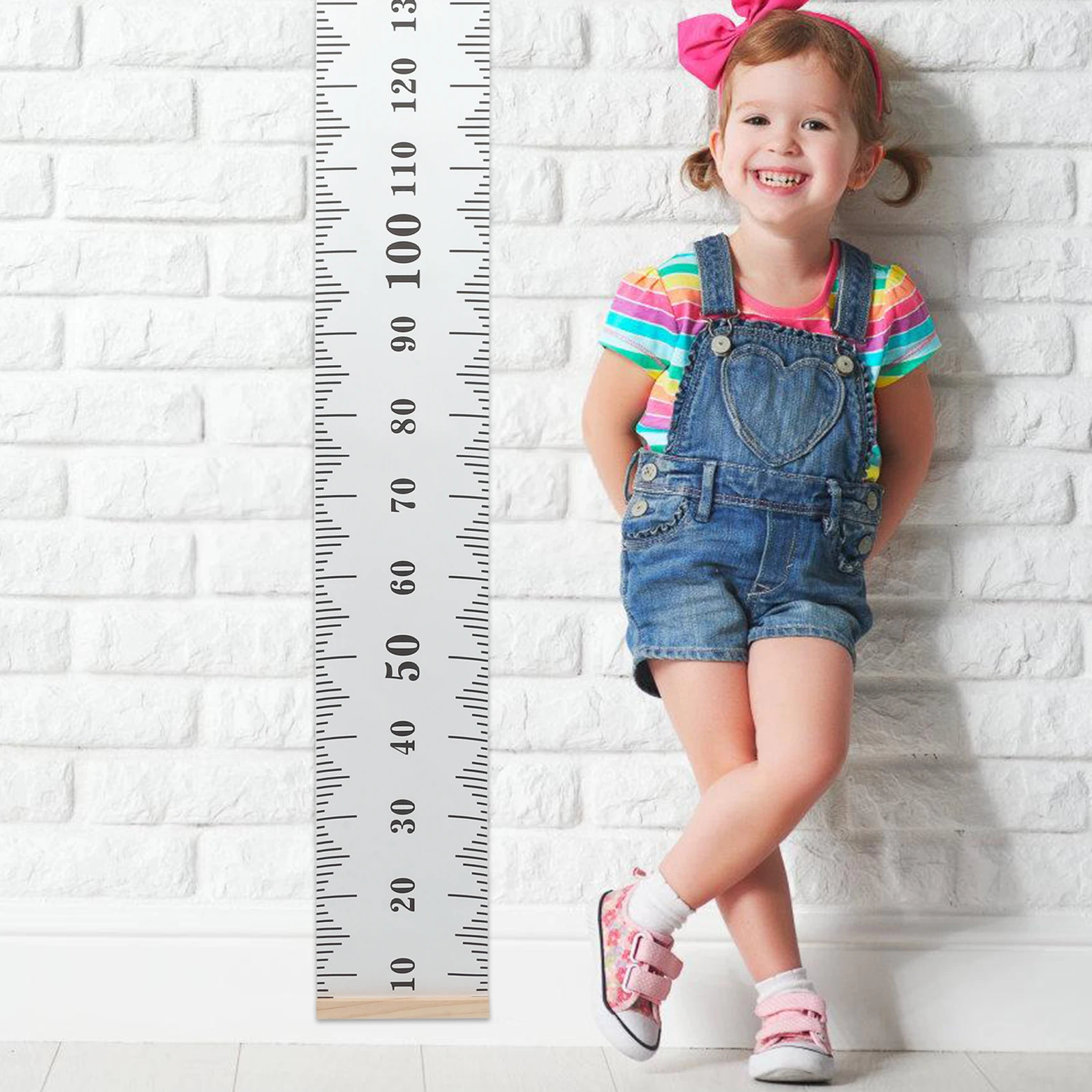 

Height Measurement Diagram Ruler Gauge for Flip Chart Measuring Board Wall Canvas Growth