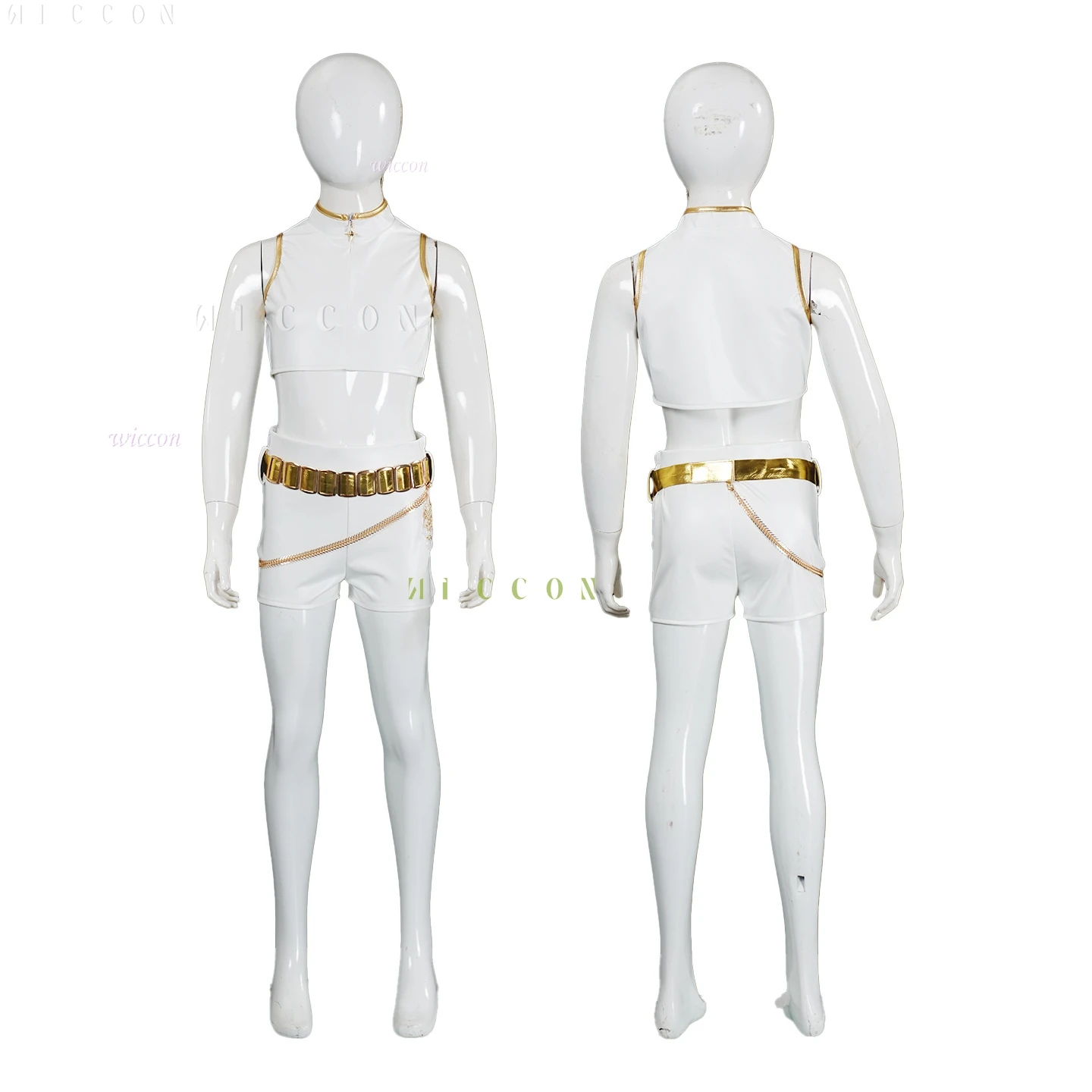 Хэллоуин Кан Ру-ми для взрослых и детей Huntrix K-Pop Руми Кан Косплей Охотники на демонов 강루미 Лидер Жилет Юбка Комплект Карнавальный костюм