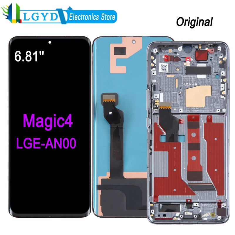 magic4-681''-oled-lcd-screen-for-honor-magic-4-5g-lge-an00-phone-lcd-display-touch-screen-digitizer-repair-repalcement-part