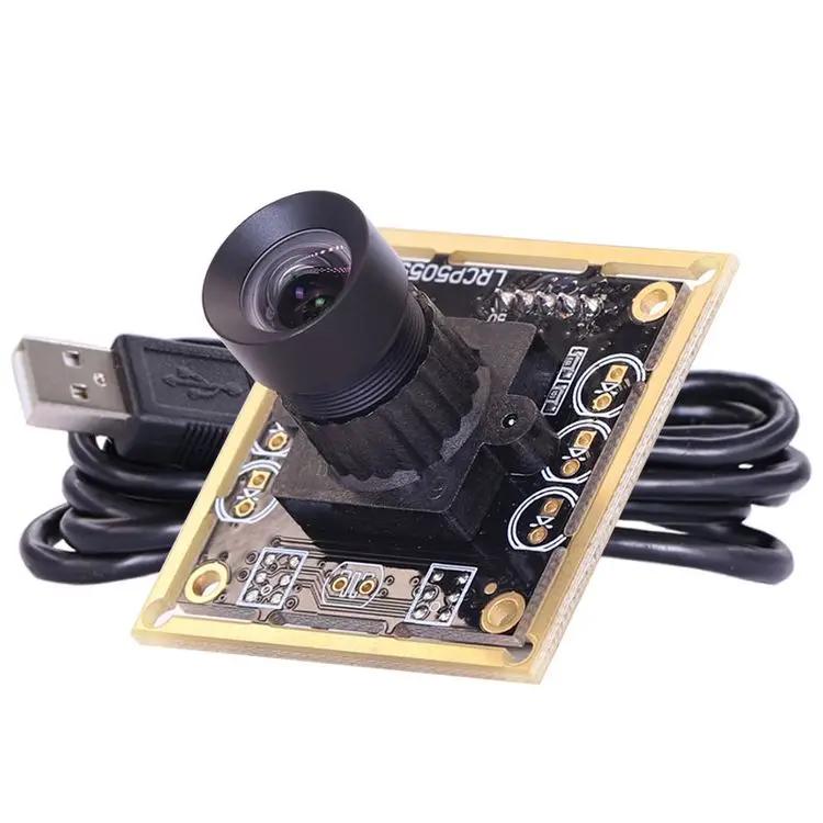 

5MP PS5520 38mm 8mm Face Recognition Wide Dynamic backlighting Distortionless PCBA USB Industrial Camera Module