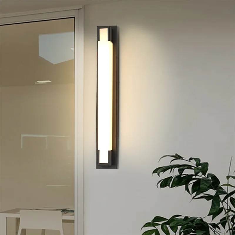 Garden waterproof LED wall lamp IP65 exterior wall lighting mounted modern outdoor wall bracket lights