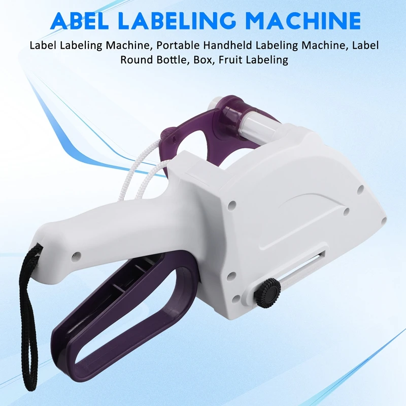 Label Labeling Machine, Portable Handheld Labeling Machine, Label Round Bottle, Box, Fruit Labeling