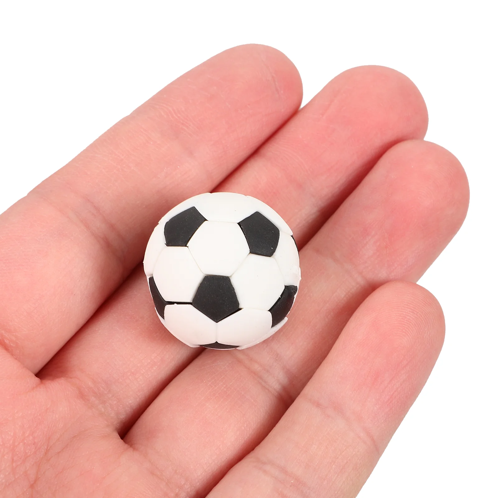 1 Set of Dolls House Soccer Dollhouse Miniature Soccer Ball Model Mini Football Goal Set miniature football door