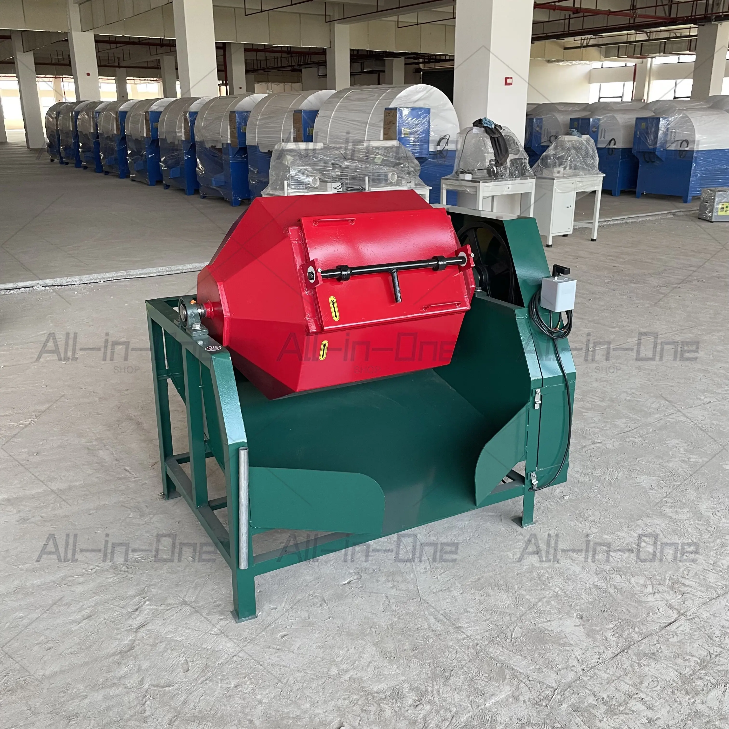 Roller Polisher Hexagonal Roller Barrel Grinder Octagonal Grinder Metal Deburring Stainless Steel Chamfering