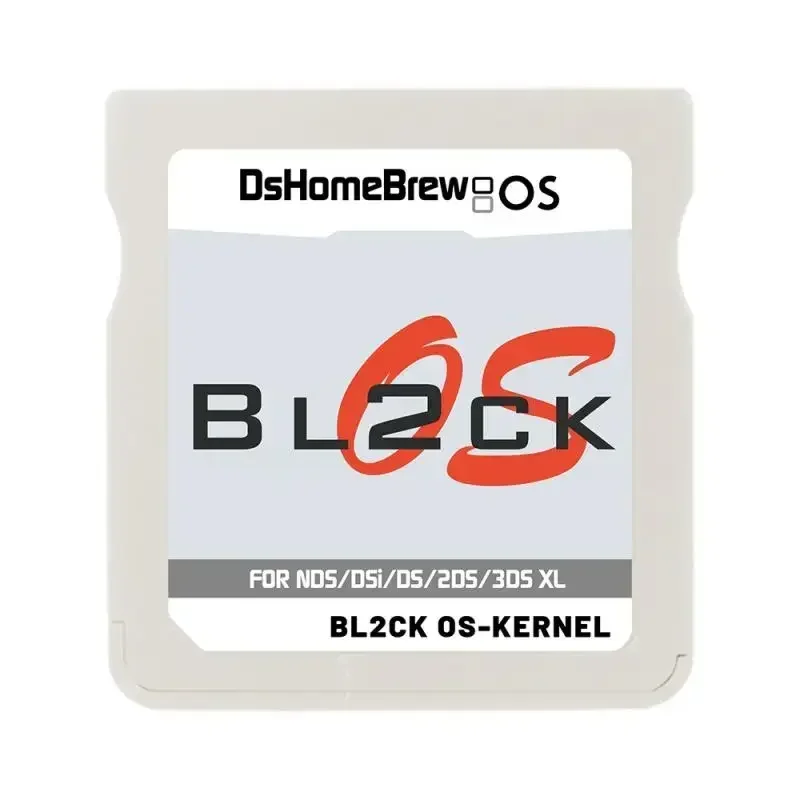 New NDS R4 HK Reduced Version Burn Card Homebrew BL2CK OS Kernel Game Cart Hobbies Collectibles Toys For NDS/DSI/D5/2DS/3DS XL