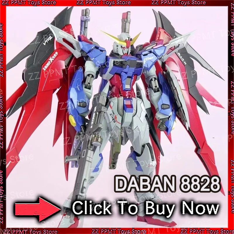 

Конструктор Daban 8828 KO MB Destiny Fighter ZGMF-X42S: Аниме-фигурки, масштаб 1/100, пластиковая сборная модель, детские игрушки, подарок на день рождения