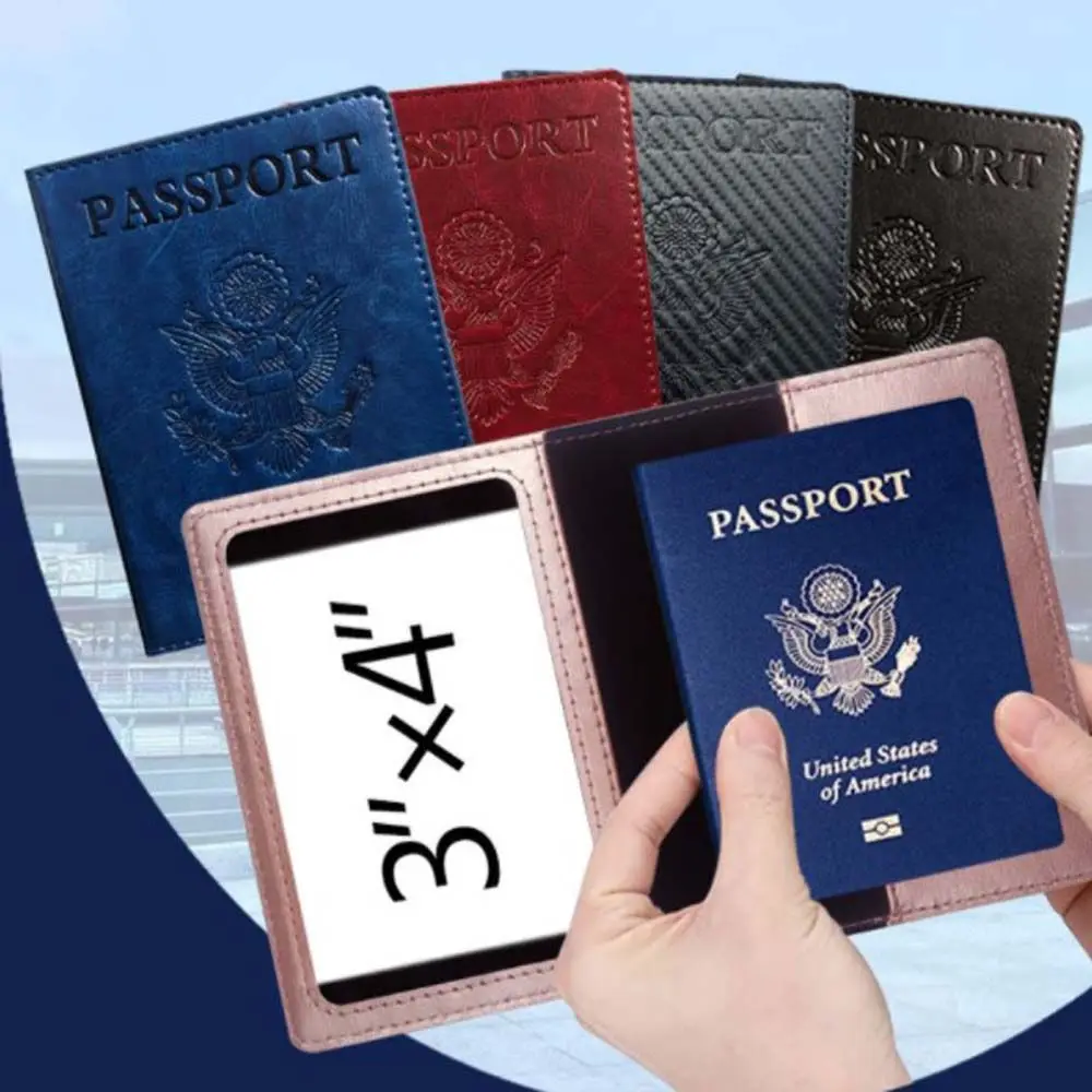 ID Document Airplane Check-in Name ID Address Passport Cover Travel Accessories Passport Card Case Passport Protective Holder