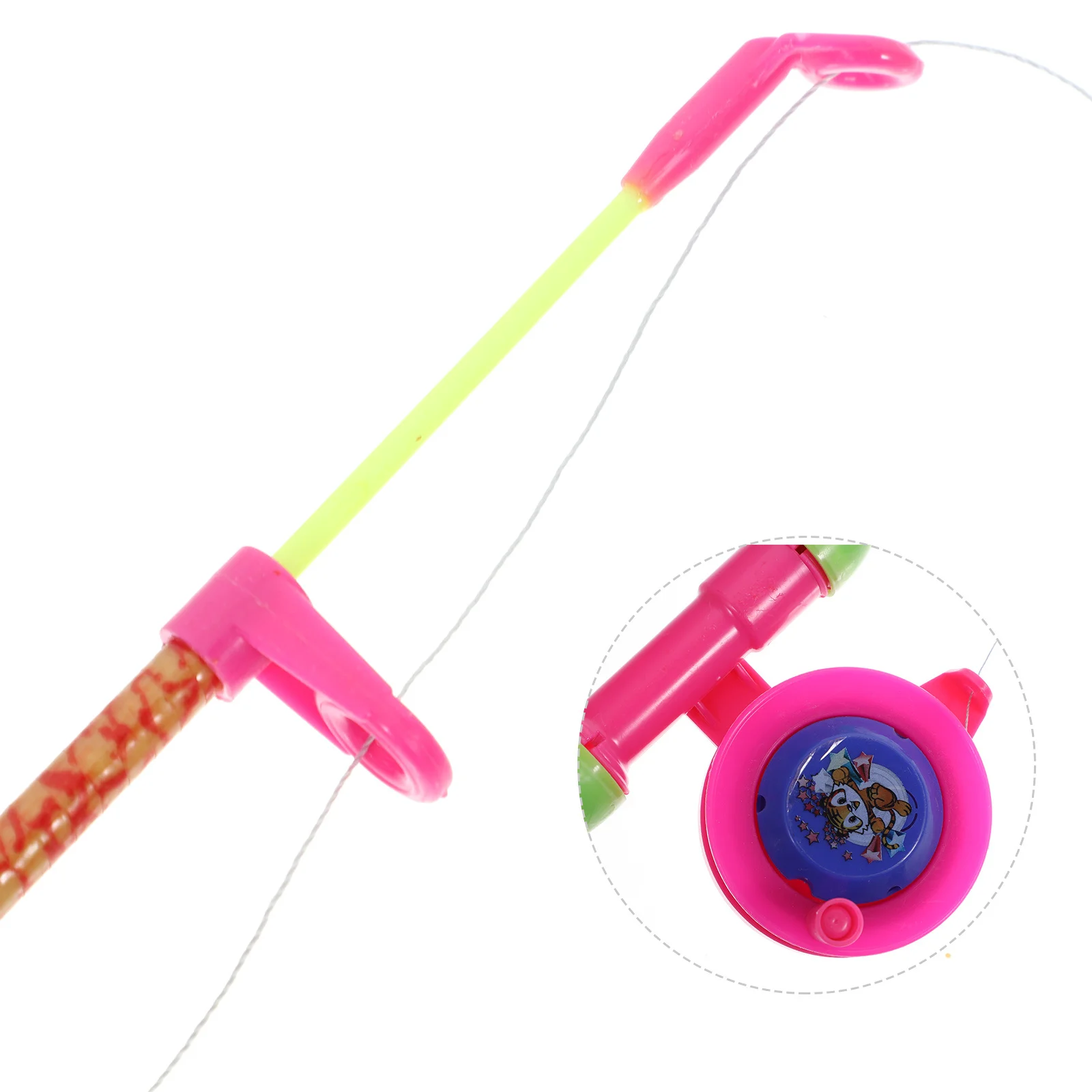 Cometa de caña de pescar, excelente durabilidad, patrón de golondrina vívida brillante, montaje Simple, ideal para niños, juego al aire libre, diversión voladora