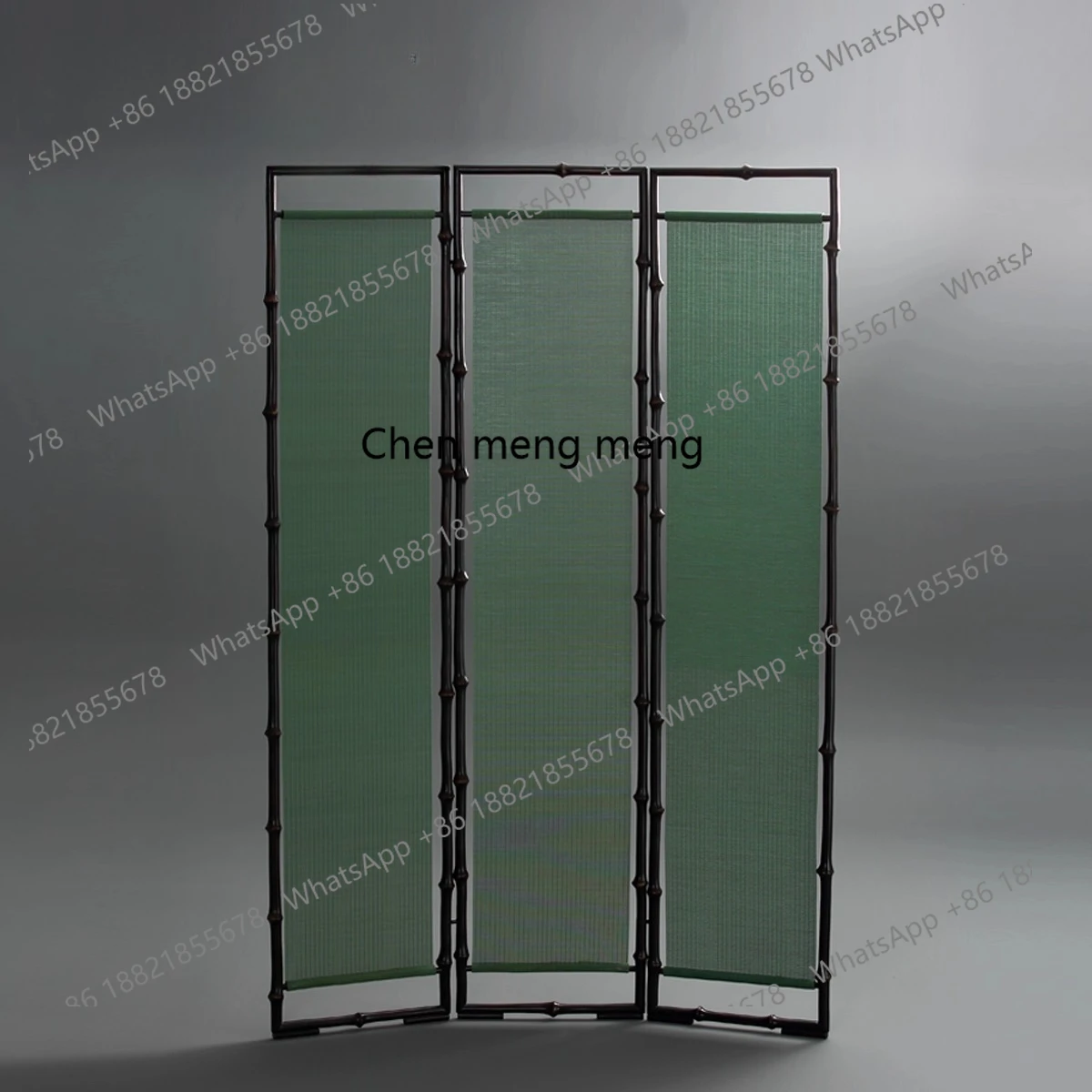 Partition living room, Chinese occlusion, mobile folding entrance, tea room, bedroom