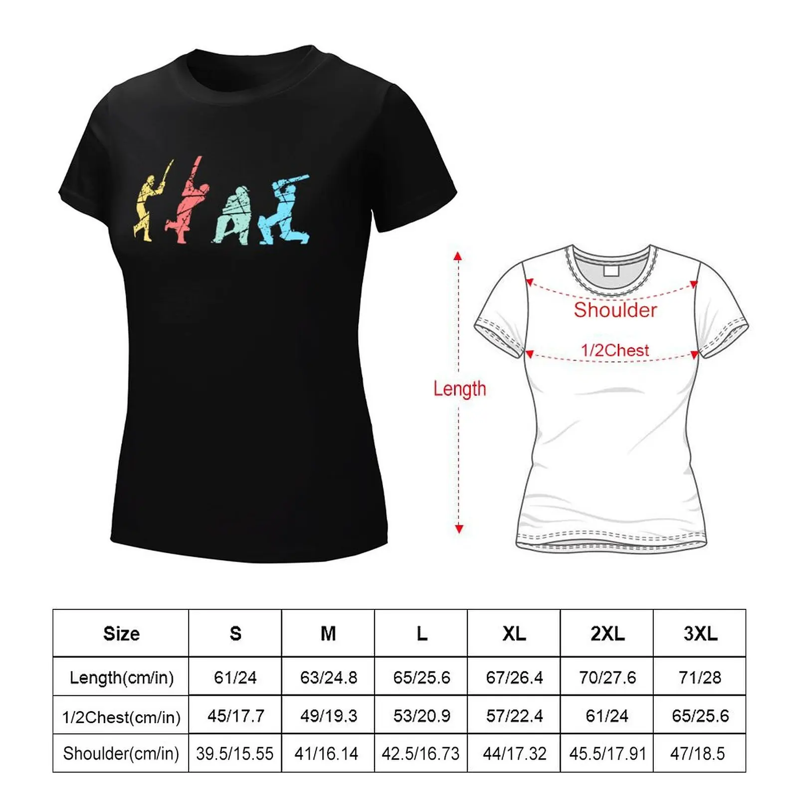 Cricket Retro T-Shirt blacks tees vintage clothes new edition fashion woman blouse 2024