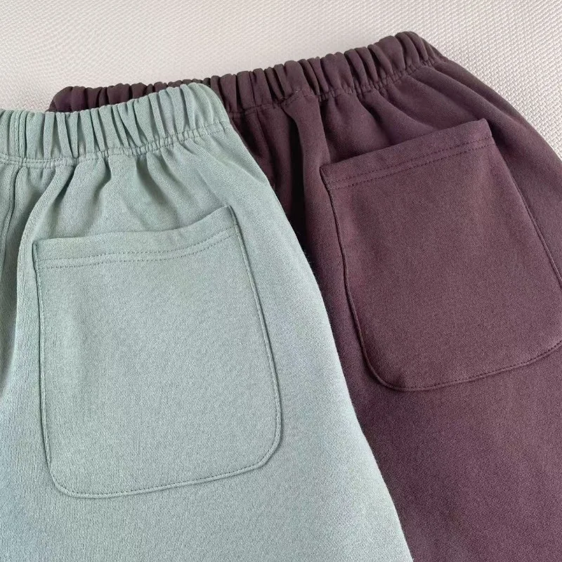 العلامة التجارية الكلاسيكية خط مزدوج الرجال عارضة السراويل الفاخرة تصميم صف مزدوج سيليكون إلكتروني السراويل زوجين شارع العليا القطن السراويل #5