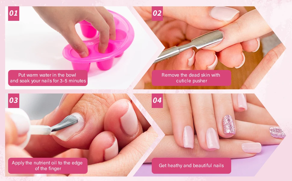 1PC Nail Art Soak Bowl Tray Handheld Nail Polish Cuticle Remover DIY Salon Nail Spa Bath Treatment Manicure Beauty Nail Art Tool