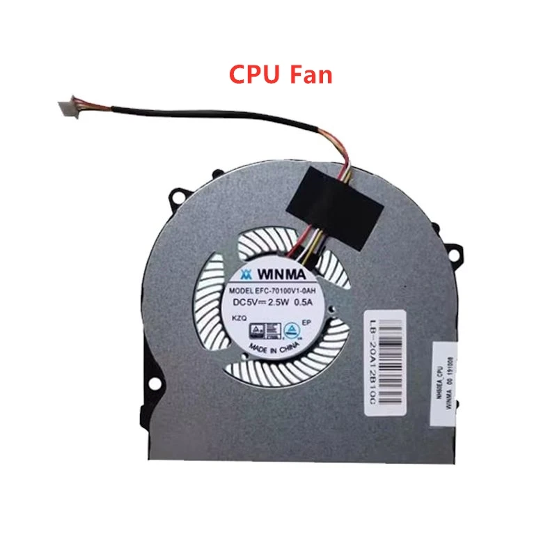 Brand New Laptop CPU GPU Cooling fans For CLEVO NH50EA NH50RA EFC-70100V1-0AH EGC-77100v1-0AH