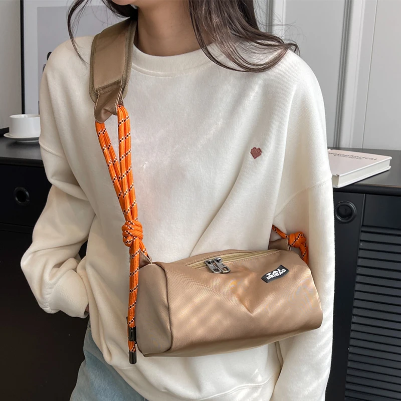 2023 Designer Handbags for Women Korean Version Pillow Shaped Crossbody Bag Nylon Simple Fashion Shoulder Bags Women's Bag Sac