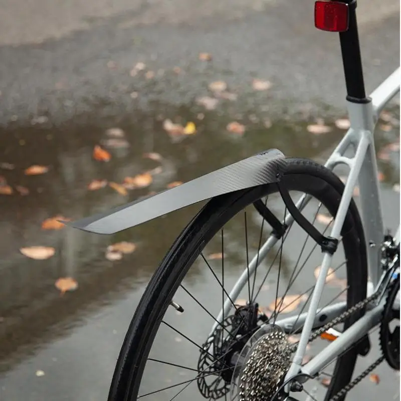حاجز الدراجة / واقي الطين لدراجة الطريق / دراجة الحصى / حاجز خلفي للدراجة فيكسي تركيب عالمي
