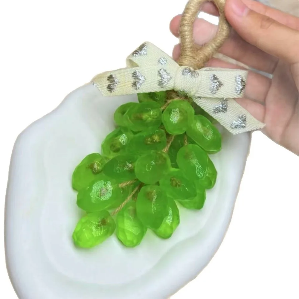 

DIY Soap Material Grape Aromatherapy Pendant Cleaning Soap Hand Soap Bar Handmade Soap Scented Grape Shape
