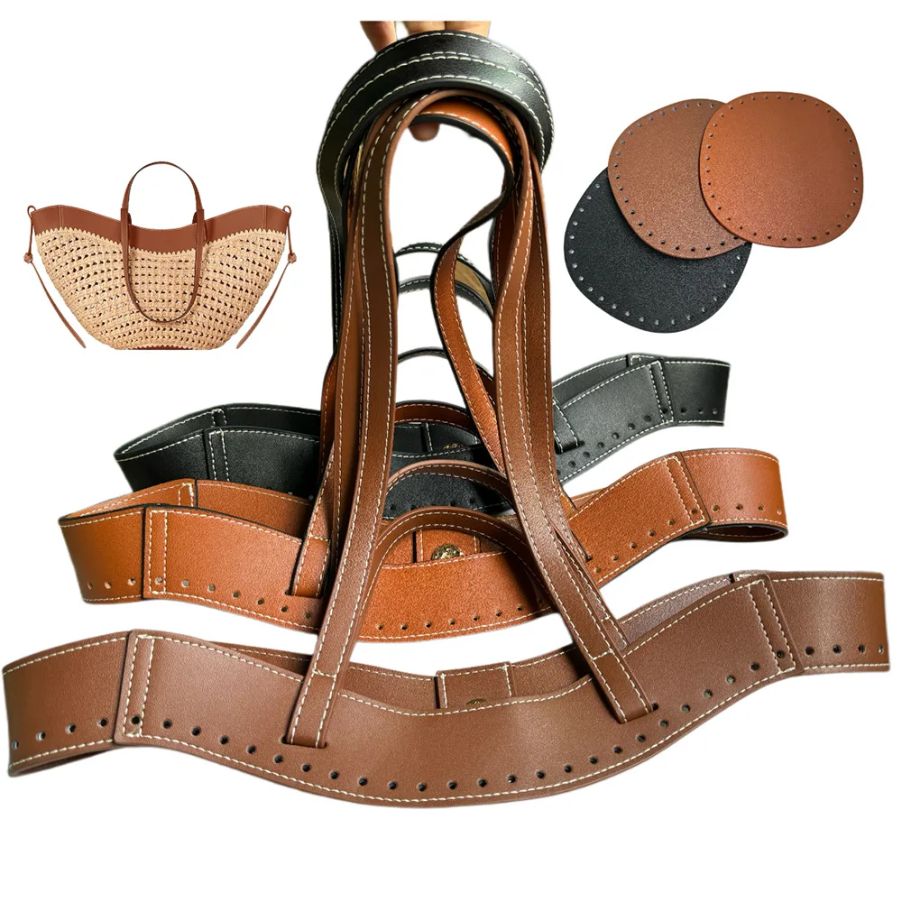 pu-leather-handbag-making-kit-crochet-bags-making-accessories-crochet-knitting-set-sew-on-bag-handles-for-diy-purse-repairing