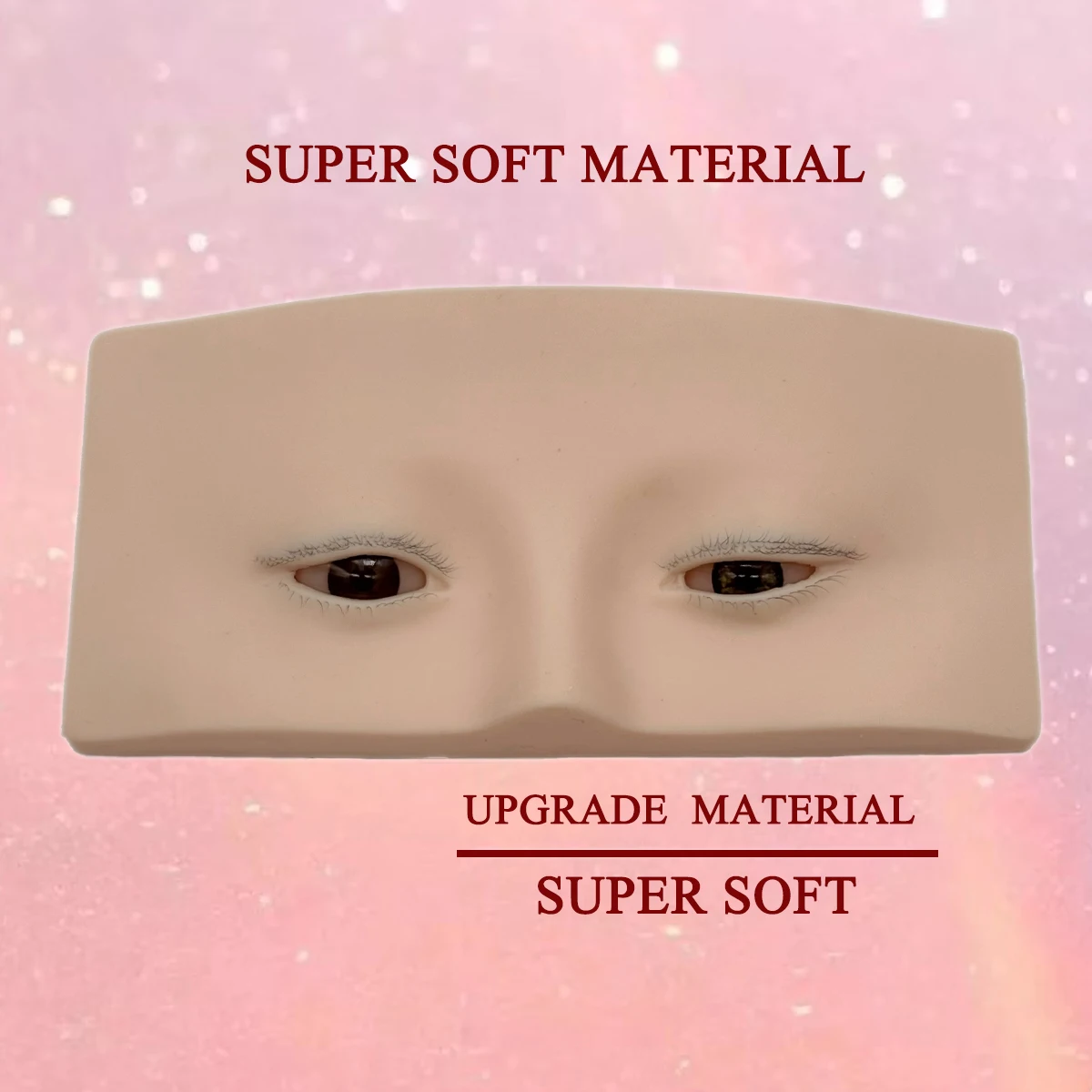 

False Eyelash Mannequin Eyes Flat Doll Head For Lash Practice Eyelash Mannequin Doll Face Korean Makeup Products Tool For Women
