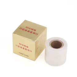 Plastic Wrap Cover 42MM*200M Preservative Film for Permanent Makeup Tattoo Eyebrow Clear Wrap Film Eyebrow Tattoo Accessories