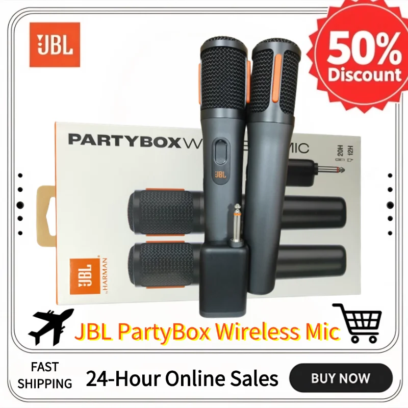 JBL Digital Party Box PB charge sans fil ultra-haute fréquence réception microphones portable avec son clair et croustillant