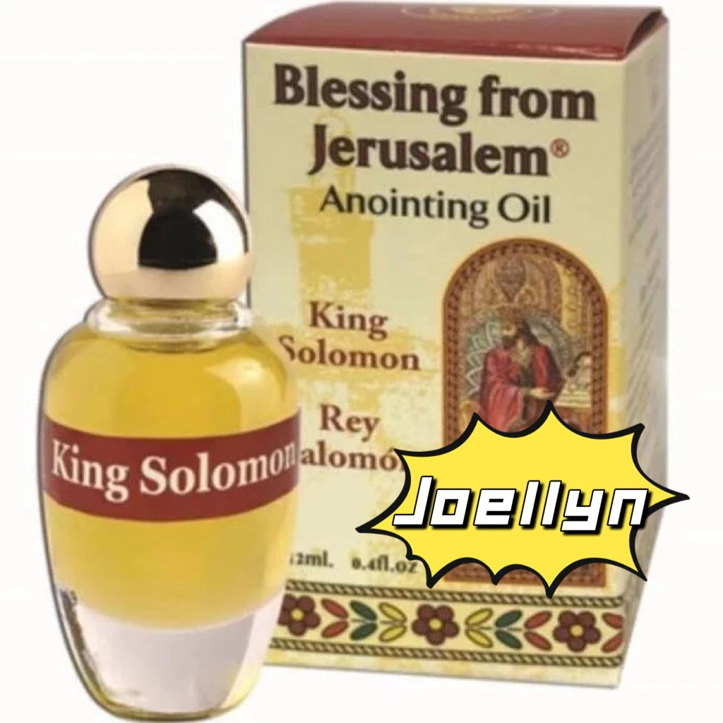 

Israel Ein Gedi Anointing Holy Oil Church Blessing Prayer Oinment 12ml