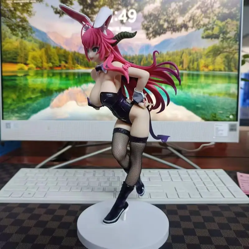 27cm Seven Mortal Sins Asmodeus Bunny Girl Anime Girl Figure Model Statue Boys Collection Desktop Decoration Ornament Toys Gifts