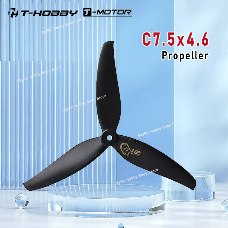 T-MOTOR T-HOBBY C7.5x4.6 Professional Cinematic Propeller 1 Pair Per Pouch For RC Multirotor Model Spare Accessories