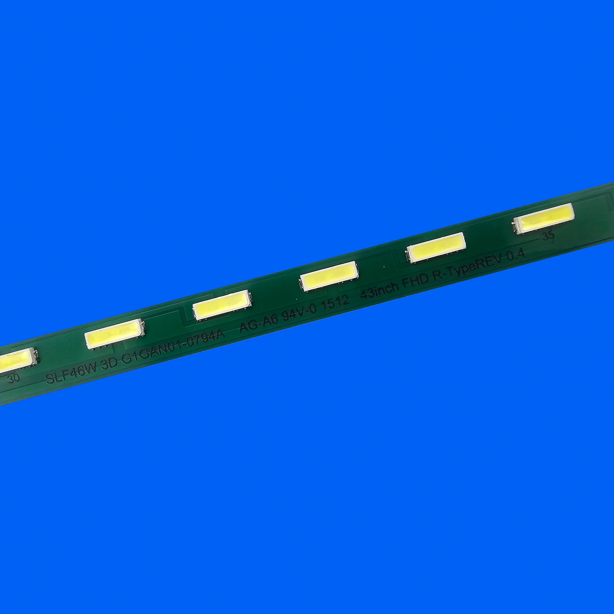 شرائط الإضاءة الخلفية LED ل 43LF5900 43LF540V 43LF5400 43LF5420-CB 43LF570 43LF590V-ZB 43LF6300 43LF632 43LH560V-ZB 43LH5880 #4