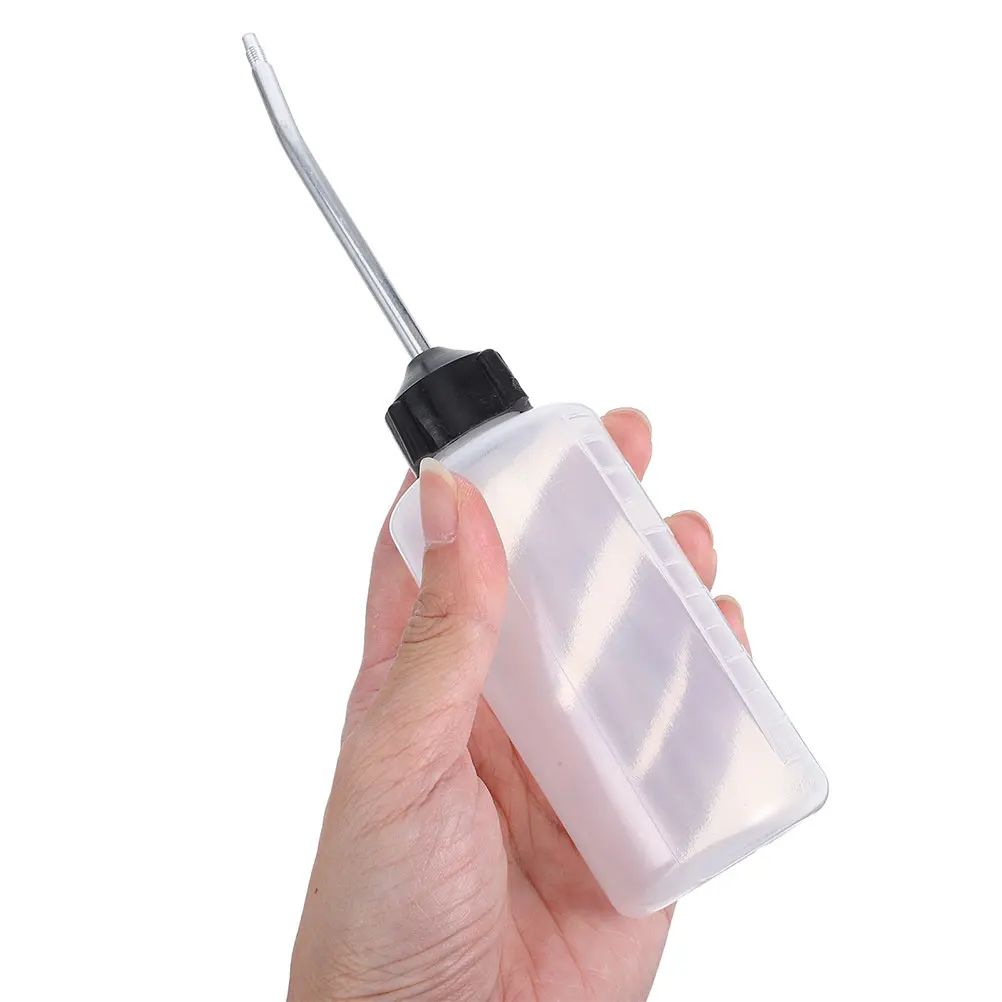 

4pcs 120Ml Sewing Machine Oil Bottle Metal Spout Leakproof Precision Dispenser For Home Industrial Use Small Oil Can