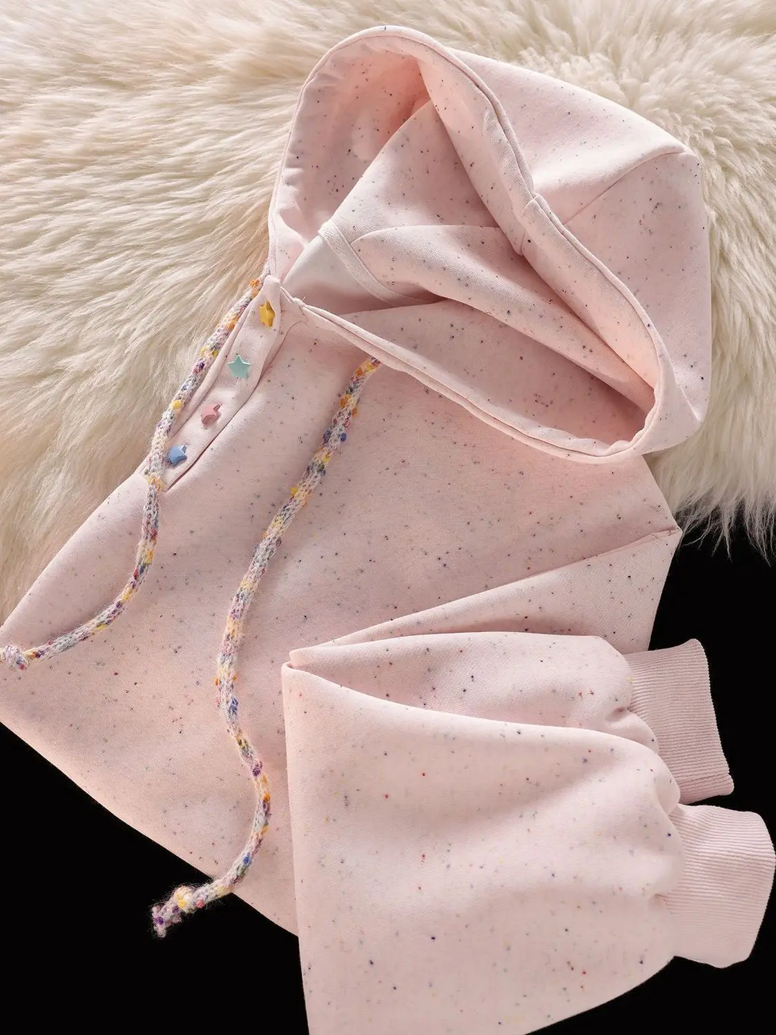 

Хлопковые толстовки с капюшоном, осенняя одежда, женская утолщенная свободная посадка в полоску, женские поездки на работу, нежная текстура, устойчивая к пиллинг