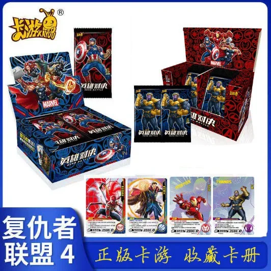 Disney boys Avengers Endgame cartoon cards set girls frozen Collectionsnow Card set  collection Christmas present gift