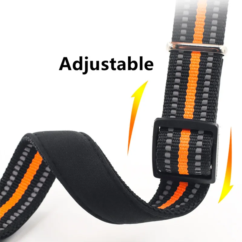 Dog Collar Reflective Collar for Dogs Walking Nylon Pet Collars Adjustable Dog Collars Waterproof Dogs Harness Chain Pet Product