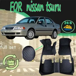 Car Floor Mats For Nissan nissan tsuru 2004 1990-2017 Waterproof Rug Interior Decoration Car Carpet Floor Mat Car Accessories