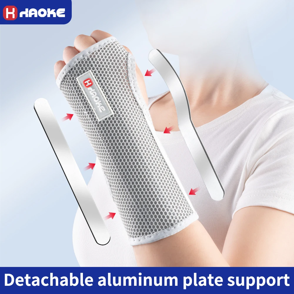 

Ремень для поддержки запястья, используемый для облегчения состояния ночью при синдроме запястного канала, обеспечивает максимальную поддержку, с двумя регулируемыми элементами.