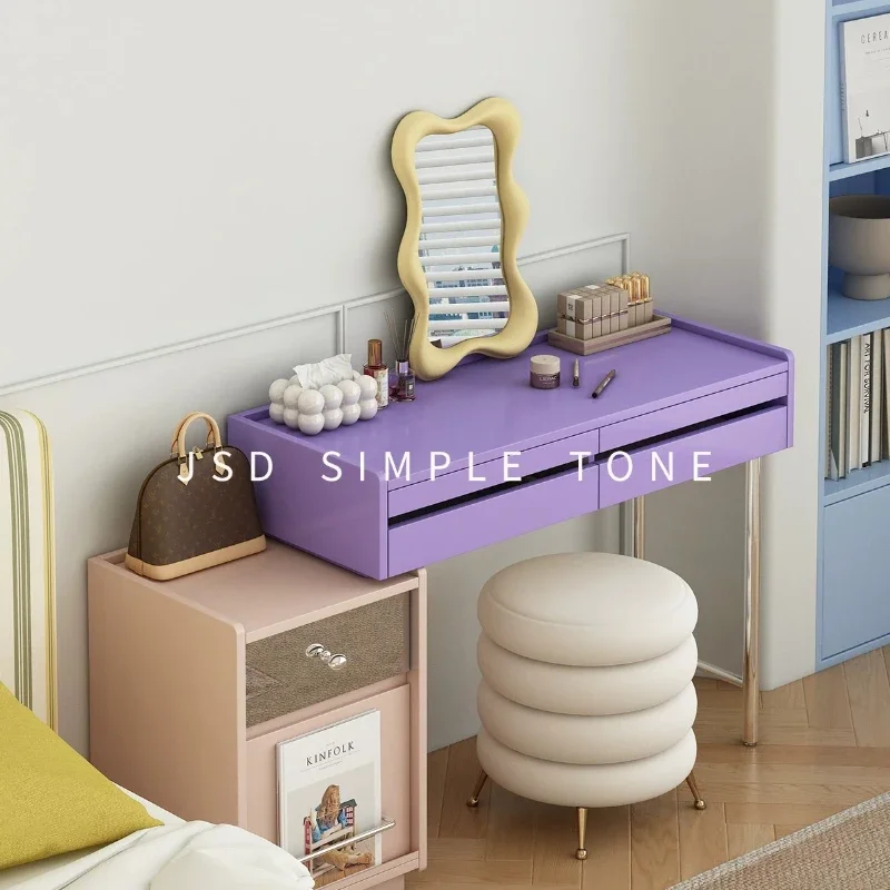 FG Modern Living Room Vanity Table Comfortable Cosmetics Wood Luxury Dressing Table Organizer Makeup Vestidores Trendy Furniture