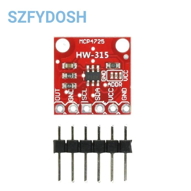 MCP4725 I2C DAC Breakout Module Development Board