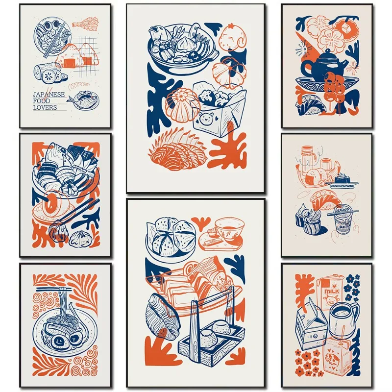 Japanese Food Wall …