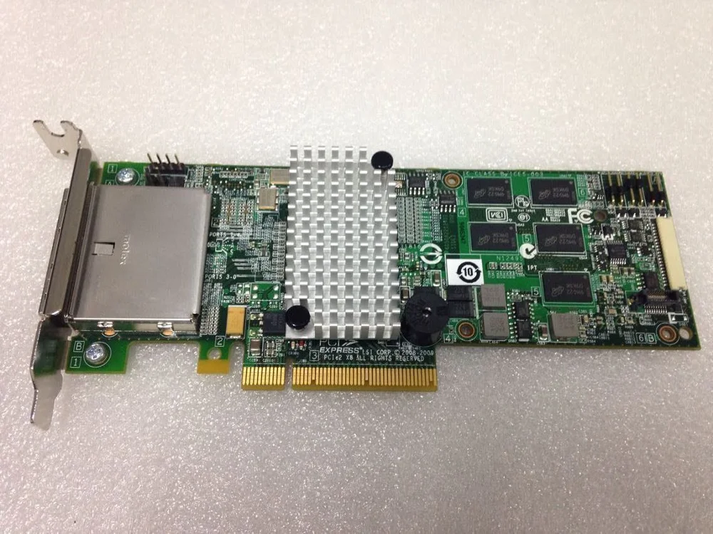 MegaRAID 9280-8e MD2 8-Port Ext. 6Gb/s PCIe SAS SATA RAID Card