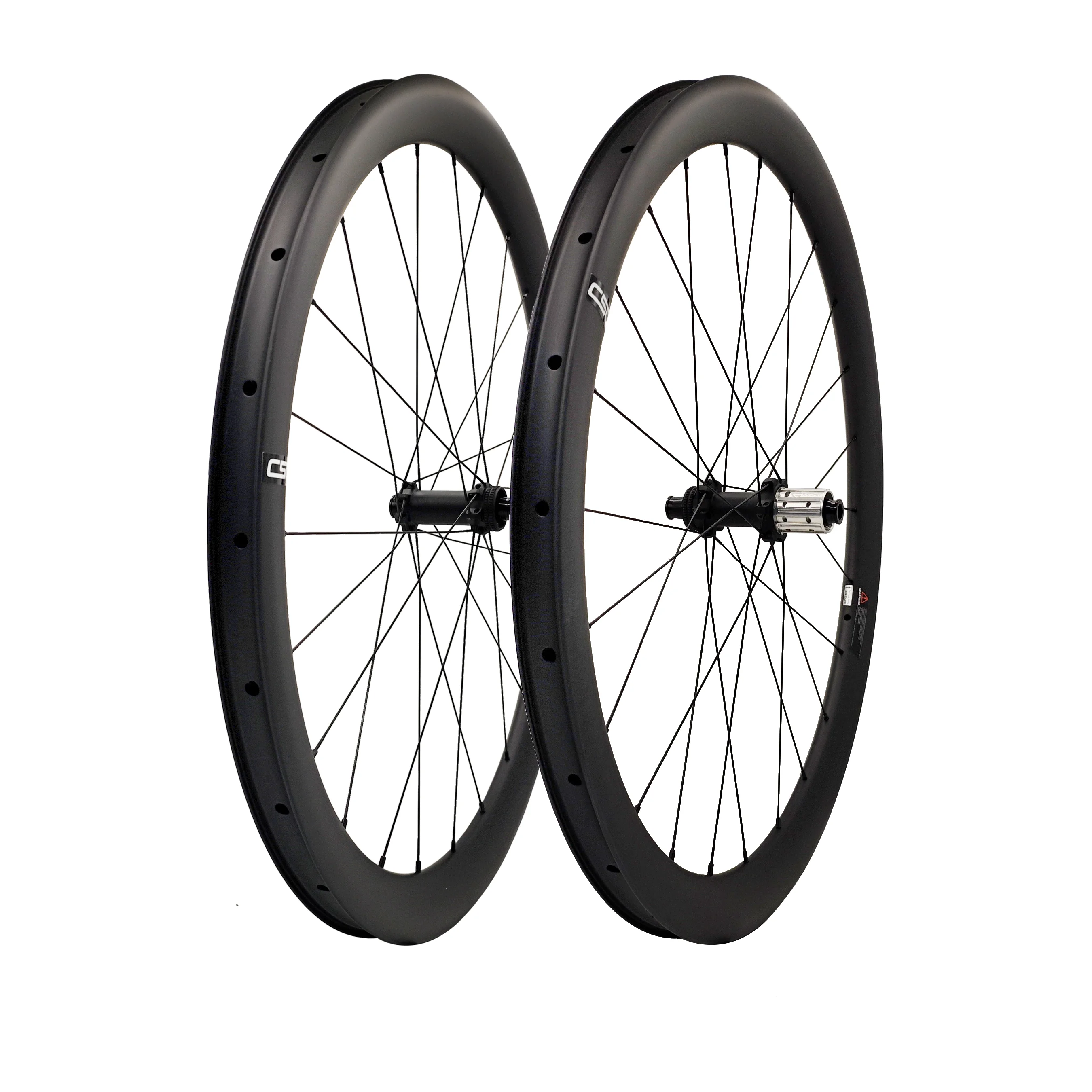AliExpress NONE CSC 700C disc brake Cyclocross Bicycle carbon Wheelset 50mm deep 32mm width Center Lock 36T Ratchet Gravel bike Carbon Wheels