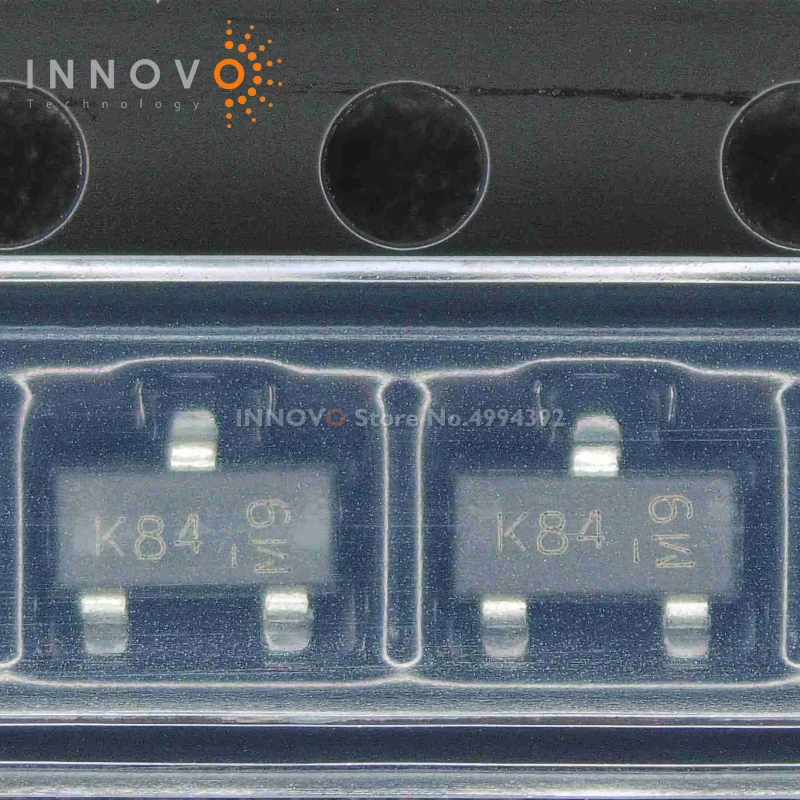 50PCS/LOT BSS84Q-7-F BSS84Q Marking K84 BSS FAMILY SOT23 T&R 3K